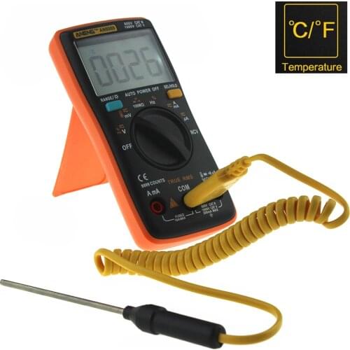 ANENG Portable LCD Digital Multimeter AC/DC Ammeter Voltmeter Ohm Meter Wire Pen AN8000 AN8001 AN8002 AN8004 AN8008 AN8009