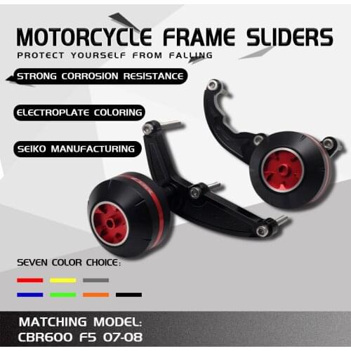 Frame Slider Protector Guard Crash Pads For CBR 600 RR CBR600RR CBR 600RR F5 2007 2008 Engine Protection Sliders