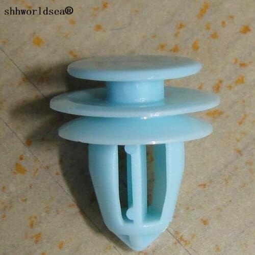 Shhworldsea 100pcs car plastic Fastener Door plank locator for Honda 91560-S9A-A01