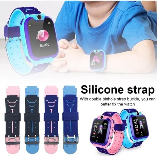 Silicone Watch Band 16mm Quick Release Silicone 5G Watches Strap For Children Waterproof Replacement Watchbands Universal