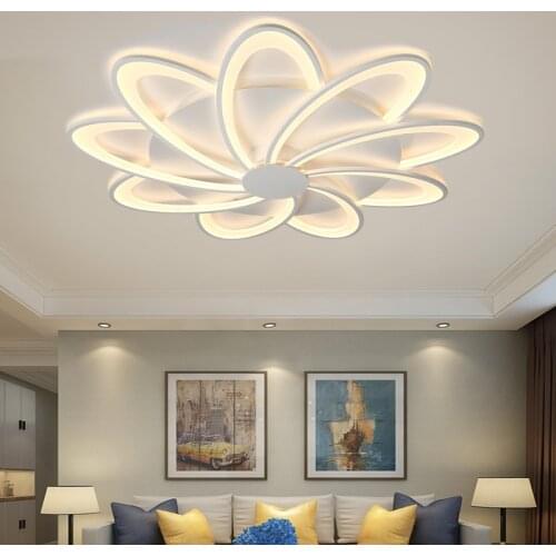 LED Chandelier home fixture Modern luster for Living Room Bedroom kitchern Home chandelier white Lighting