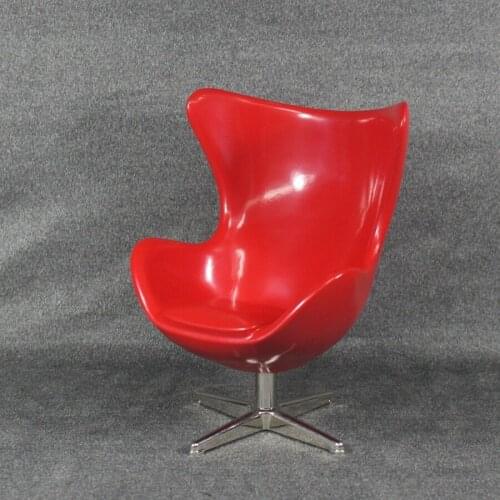 In Stock 1:6 Red Egg Chair Scene Access Action Figure Model Toy ZY Toys ZY3008