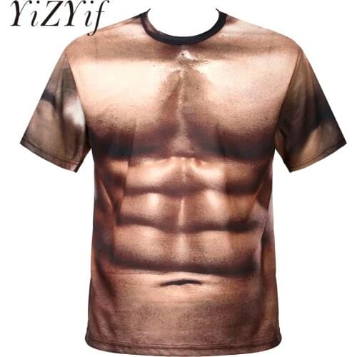 Мужские футболки с принтом YiZYiF China At AliExpress