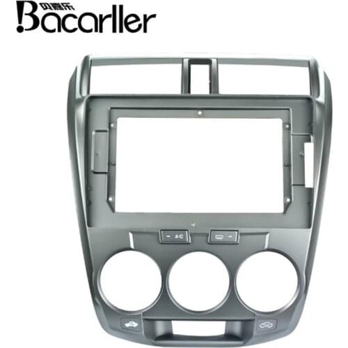 10.1 Inch Car Fascia For HONDA CITY/ Ballad double din Fascias Audio Fitting Adaptor Frame Panel