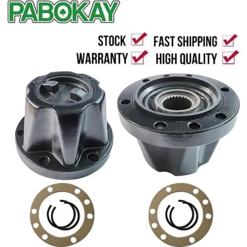 2 pieces x FOR SUZUKI Samurai Sierra Vitara manual Free wheel locking hubs B030 AVM538 Material: Aluminum alloy
