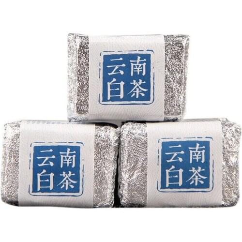 2020 Yunnan Sun-dried Nectar Fragrance White Chinese Tea Mini Compressed Tea 100g