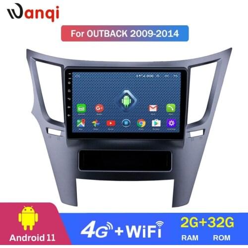 4G Lte All Netcom Android 8.0 Car DVD For Subaru Legacy Outback 2009-2014 GPS Radio Video Multimedia Player