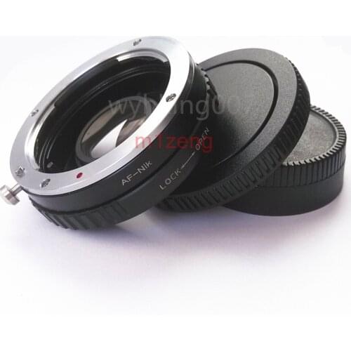 Adapter Infinity Focus with glass for Sony Alpha Minolta AF Lens to nikon d3 d5 D90 d500 d600 d800 D5000 D3100 d7200 camera