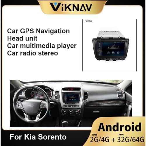 2DIN Android Car radio DVD player for Kia Sorento 2012 2013 2014 2015 car stereo autoradio GPS navigation auto audio wifi