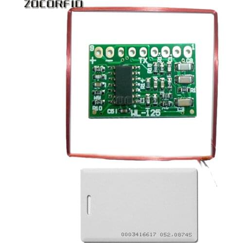 Middle Distance Reading Distance Range WG 26 bit 125KHz EM ID RFID Reader/access control long range reader tarjeta antenna