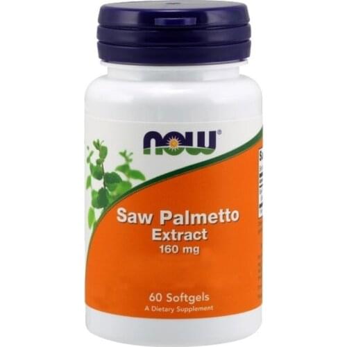 Now Saw Palmetto Extract 160 Mg 60 Capsules Dwarf Palm Fruit Extract Herbal Tablets Natural Tablettes