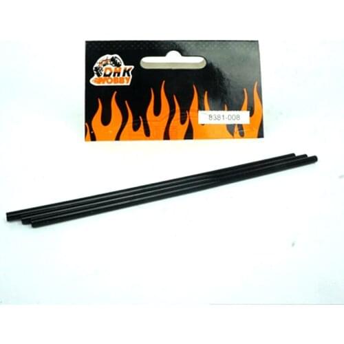 FATJAY DHK HOBBY 8381-008 replacement antenna tube (3pcs/lot) 3*120mm for RC cars