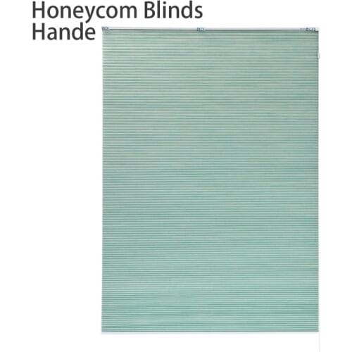 Hande Dual Cell Honeycomb Cellular Window Blinds In the open Organ shade