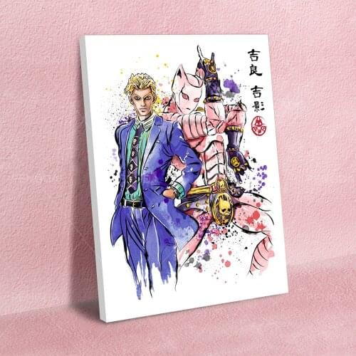 Canvas Painting Wall Art Handsome Boy Pink Robot HD Anime Printing Poster Home Decoration Modern Living Room Modular Pictures