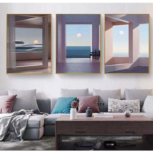 Mosete Wall Paintings Landscapes