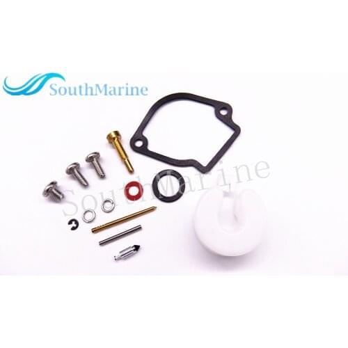 Carburetor Repair Kit for Yamaha 2HP 2MS Outboard Motor 6A1-W0093-00 01 02 03