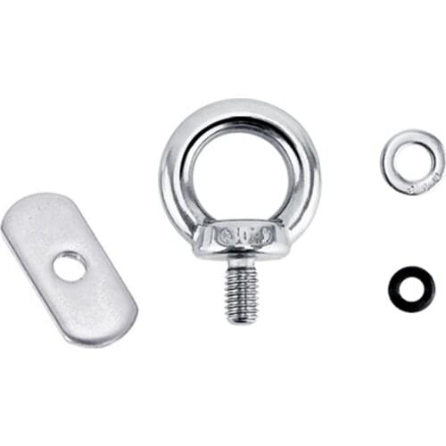 Track Mount Tie Multifunctional Anti-rust Kayak Accessories Stainless Steel Kayak Track Eyelet Rail Accessory Hold Your Kayak