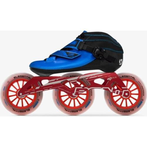 2019 Original Bont Luna Speed Inline Skates Heatmoldable CarbonFiber Boot 3*90/100/110mm 6061 Elemental Wheel Skating Patines