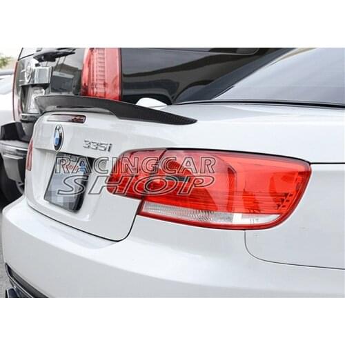 Performance STYLE REAL Carbon Fiber Trunk Spoiler fit FOR BMW E93 3-SERIES Convertible 318i 320i 325i 328i 330i 335i 335is 320d