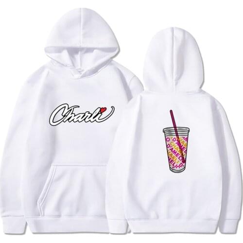 Men Women Charli D'Amelio Hoodie Teens Couple Hoodies Coat Printing Pullover Long Sleeve Cotton Brand Clothing Coats