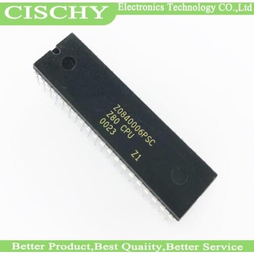 5pcs/lot Z0840008PSC Z0840006PSC Z80CPU DIP-40 In Stock