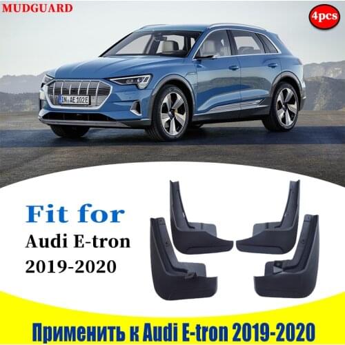 Mudflaps FOR Audi E-tron Mudguards Fender Etron Mudg Flap Guard Splash Mudguard Fenders Car accessories auto styline Front Rear
