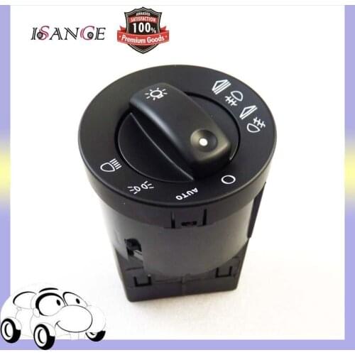 ISANCE Headlight Head Light Fog Lamp Switch Control 8E0941531D For Audi A4 B6 B7 RS4 Quattro 2003 2004 2005 2006 2007 2008