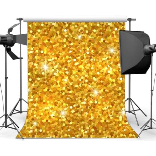 Photography Backdrop Bokeh Halos Golden Glitter Spots Twinkle Sequins Wedding Background Seamless Sweet Baby Kids Lover