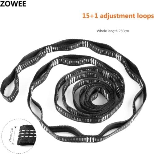 Dropshipping Super Strong Hammock Strap Hanging Hammock Belt Hamaca Hamak for Camping,Traveling,Portable Hanging Tree Rope