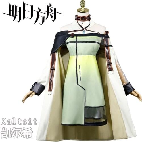 Game Arknights Kaltsit Cosplay Costume Women Girls Clothes dresses full set outfit halloween costumes for carnival