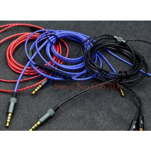 Cable audio cord remote with mic and remote for Sol Republic Master Track HD V8 V10 V12 X3 headphons headset