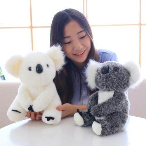 Kawaii Koala Plush Parent-Child Toys Soft Stuffed Animal Home Furnishings Sofa Car Decor Children Birthday Gifts