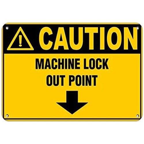 Metal paint wall sticker wall logo wall decoration office bar bar Shop Garage warning etc