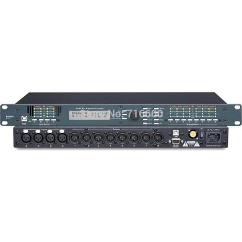 Super Quality ASHLY Protea 4.8SP 4 Input / 8 Output Digital Speaker Processor for hot selling