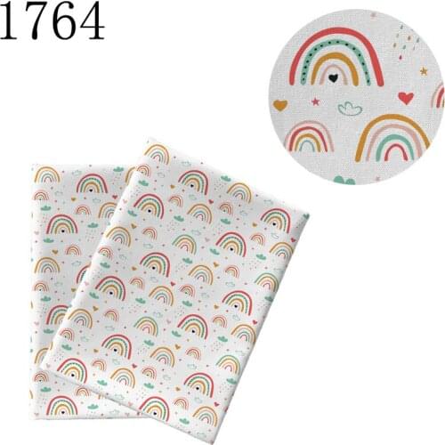 Half yard 45*140cm cartoon princess Tissue Kids Home Textile polyester cotton fabric mask 1764