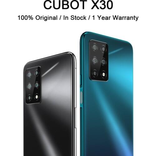 6.4" CUBOT X30 Smart Phone NFC 48MP Five Camera 32MP Selfie 8+256GB Android 10 Smartphones 4G LTE Global Version 4200mAh Battery