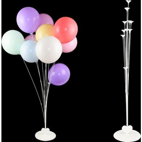 70-125cm Balloon Holder Stand Balloon Column Confetti Balloons Baby Shower Kids Birthday Party Wedding Decoration Supplies