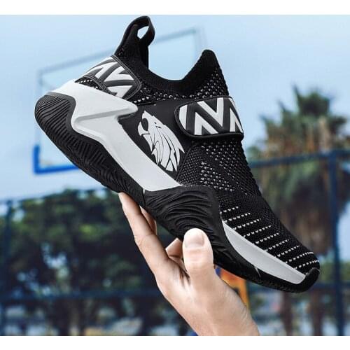 High quality basketball shoes mens sports shoes boys' basketball shoes Spring Festival new non-slip outdoor sports shoes
