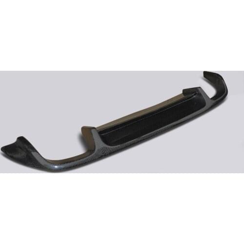 For VW Volkswagen Scirocco 2010 Rear Lower Bumper Lip Spoiler Carbon Fiber [QP427]