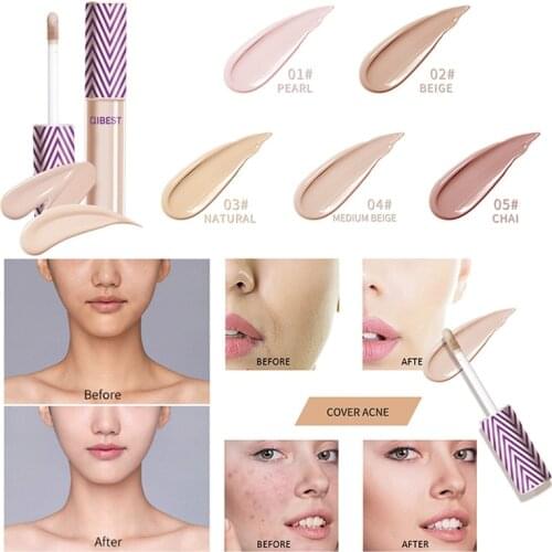 Full Cover Liquid Concealer Makeup Eye Dark Circles Face Concealer Stick Cream Waterproof Make Up Concealer Cosmetic #289745