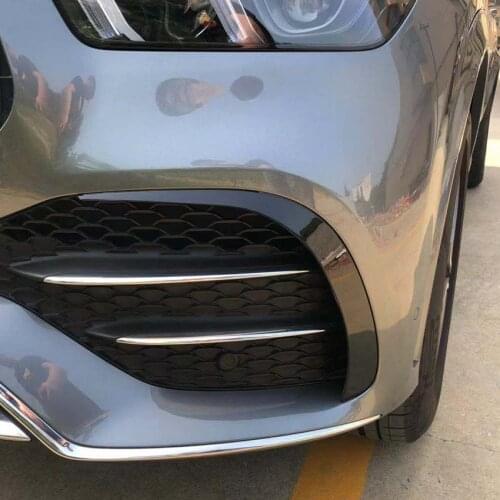 2021 Fit For to Specially Used Refit Carbon Fiber Decorative Frame of Gle53 Amg Wind Blade From Gle350 Gle450 Front Bar