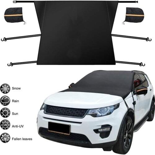 Car Windshield Snow Cover Snow Block Cover Anti-freeze Protector with 2 Rearview Mirror Covers Sun Shade for For Windshield New