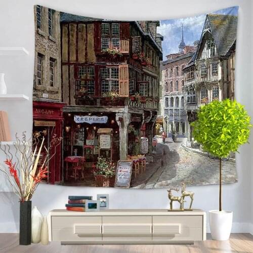 Mandala Tapestry house building Pattern Wall Hanging Tapestries Bedspread Beach towel Yoga Mat Blanket 150*200cm free shipping