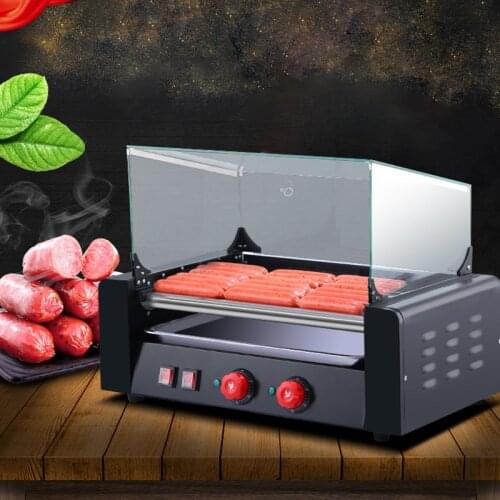 Commercial Grill French Hot Dog Machine Sausage Roasting Machine Hot Dog Barbecue machine Hot Dog Roller Machine SC-007C