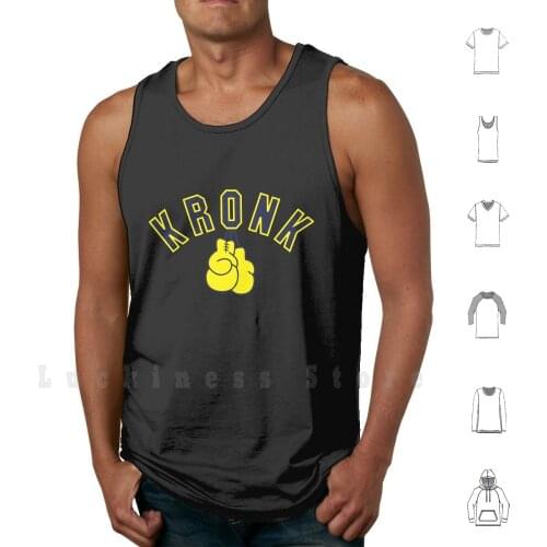Kronk Gym Shirt Kronk Boxing Gym Gloves Detroit tank tops vest 100% Cotton Kronk Gym Boxer Detroit Boxing Match Boxer Player