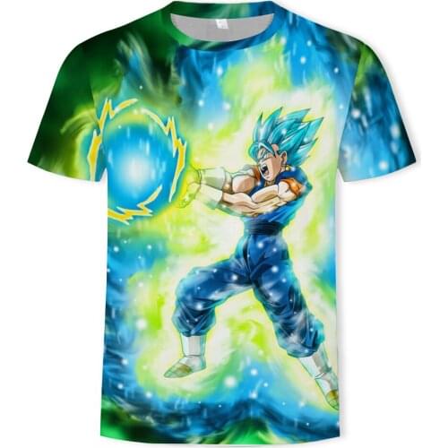 Summer fashion new mens T-shirt 3D printing anime cartoon yellow turtle picture casual cool short-sleeved shirt