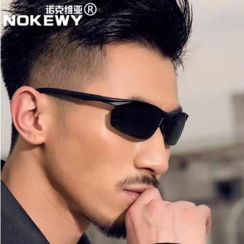 Mens sports sunglasses day and night fishing polarizer dedicated car driving sunglasses glasses