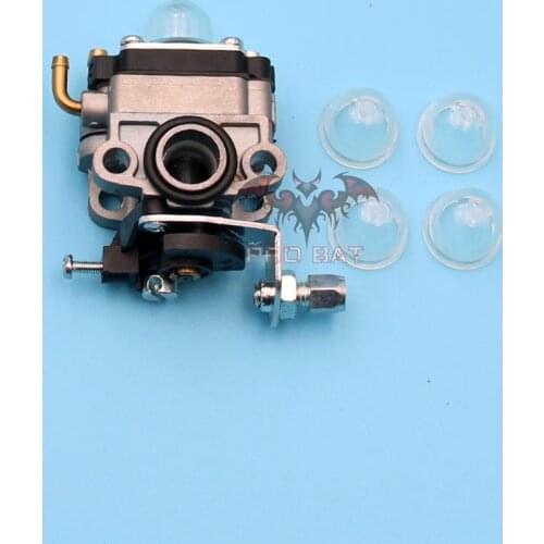 Primer Bulbs + 9mm Carburetor Replace Walbro WYL-229 WYL-229-1 753-05251 Ryobi Shindaiwa Troy-Bilt MTD Gas String Trimmer Carb