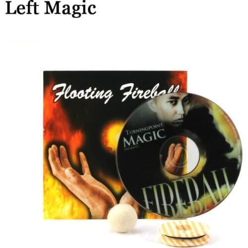 Floating Fireball ( DVD & Gimmick ) - Fun Magic Tricks Close-Up Street Stage Magic Props Party Gimmick Mentalism Accessories