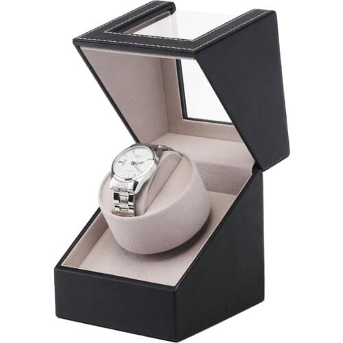 High Class Motor Shaker Watch Winder Holder Display Automatic Mechanical Watch Winding Box Jewelry Watches Box New